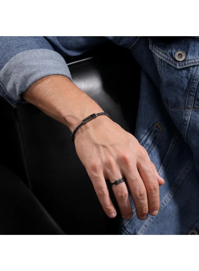 POLICE  Assault Braided Bracelet for Men | Best Price UAE
