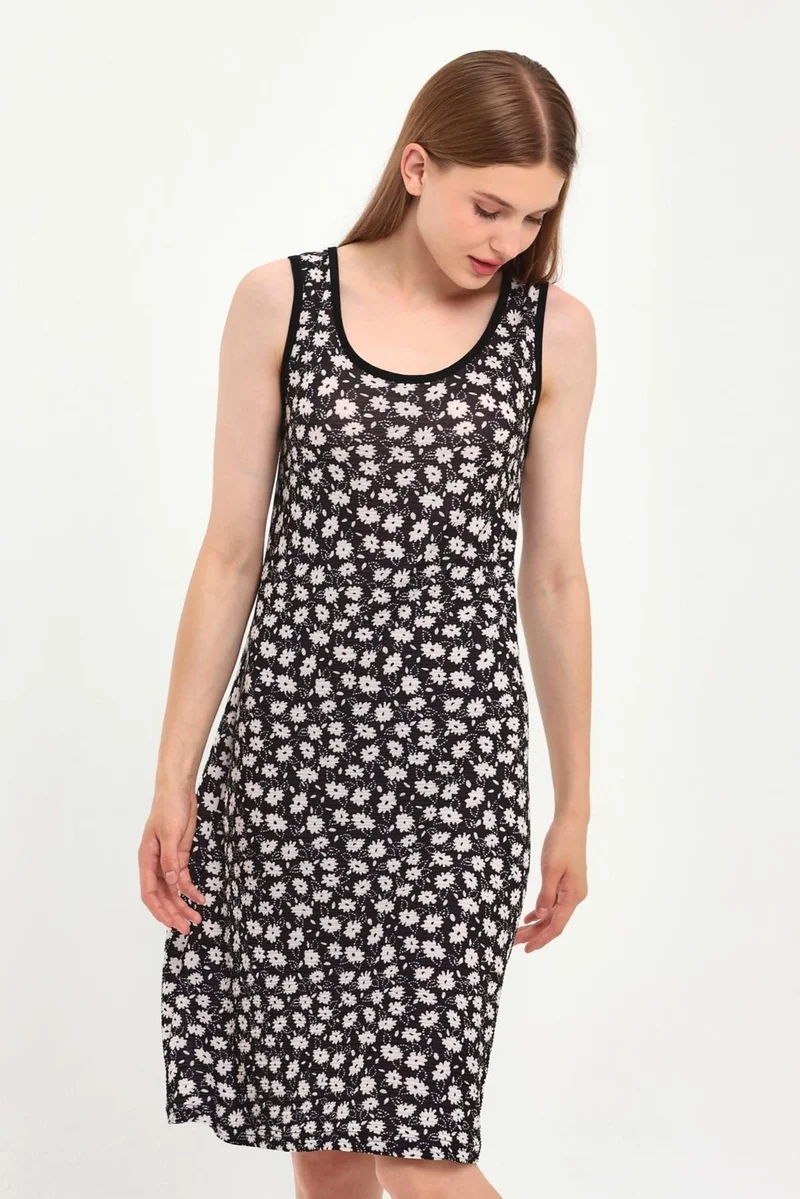 الكسندر جاردي Floral Sleeveless Dress