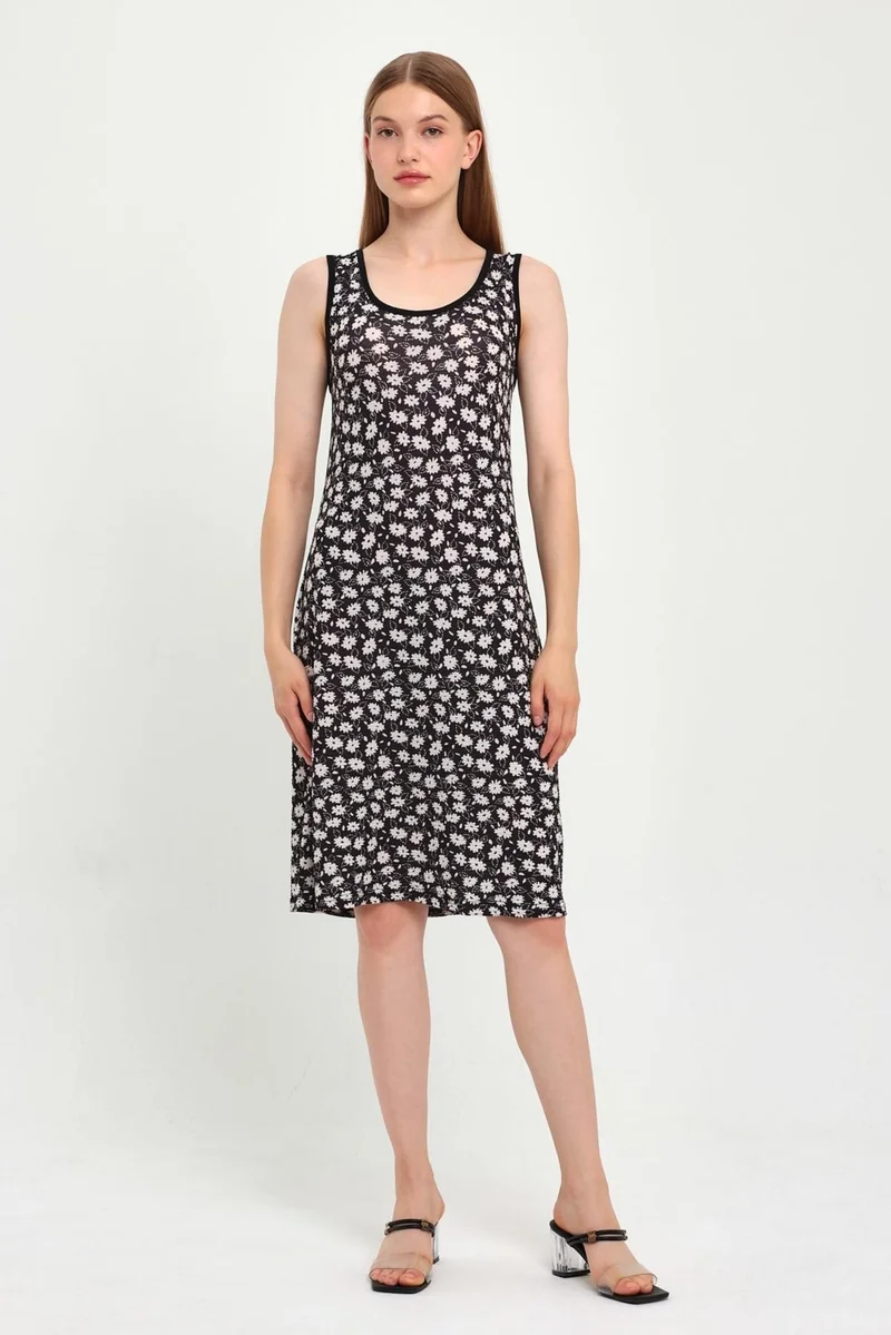 الكسندر جاردي Floral Sleeveless Dress