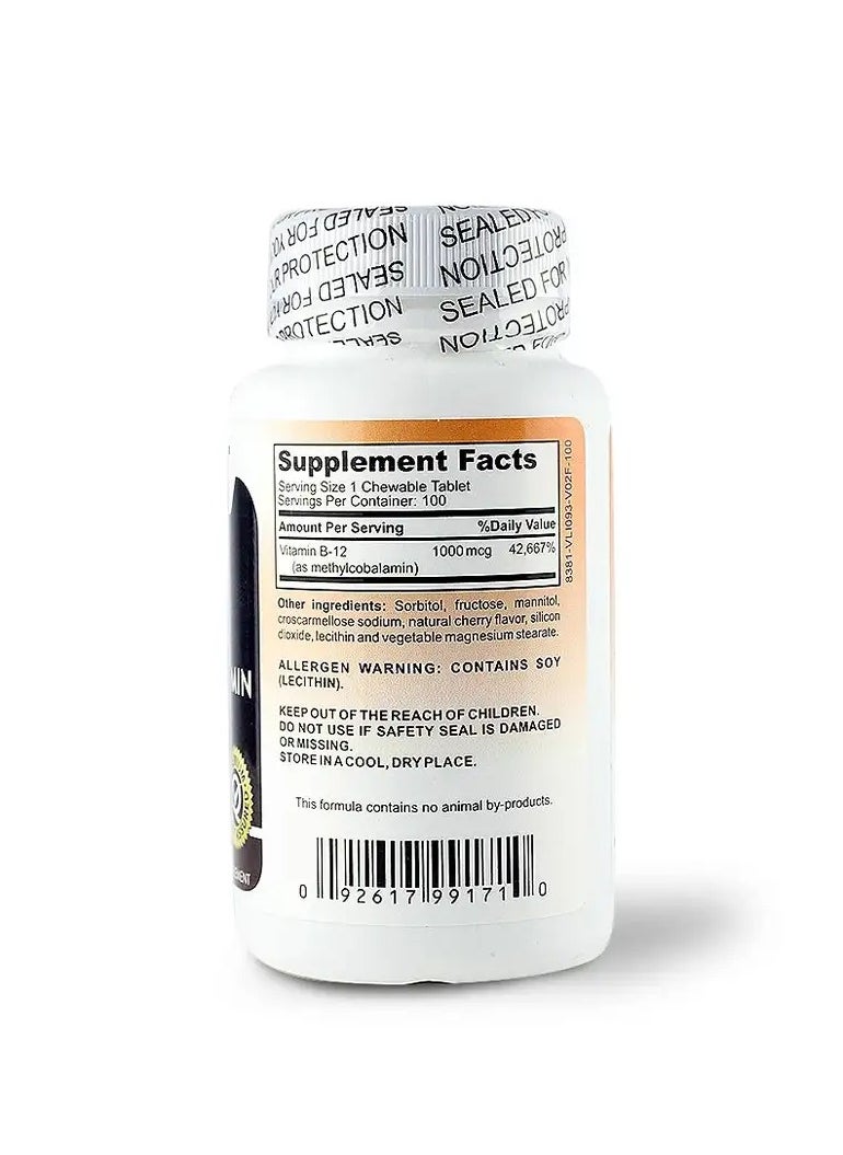 Trust Trust B-12 1000Mg chewable tablets 100'S  - Image 2