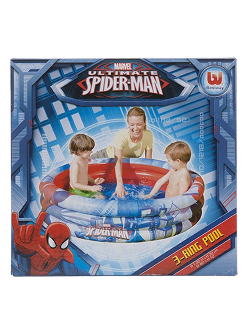 Bestway Spider Man 3 Ring Pool 121 9 X 30 5 Cm