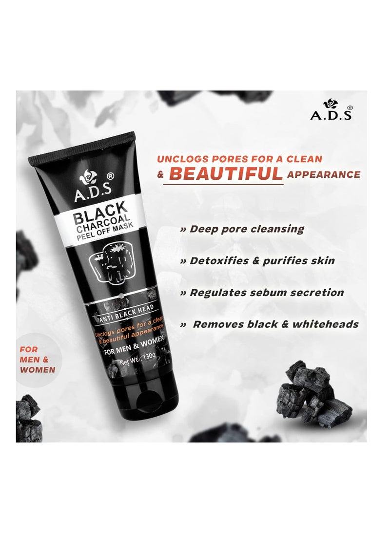 ADS Black Charcoal Peel Off Mask - Image 4