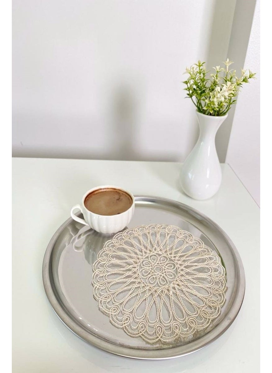 6 Pieces Français Modern Cream Coasters & Cocktail Napkins - pzsku/ZFC97116845367150F746Z/45/_/1725895561/e865adce-b37c-4854-9cf6-5f880cbdae6a