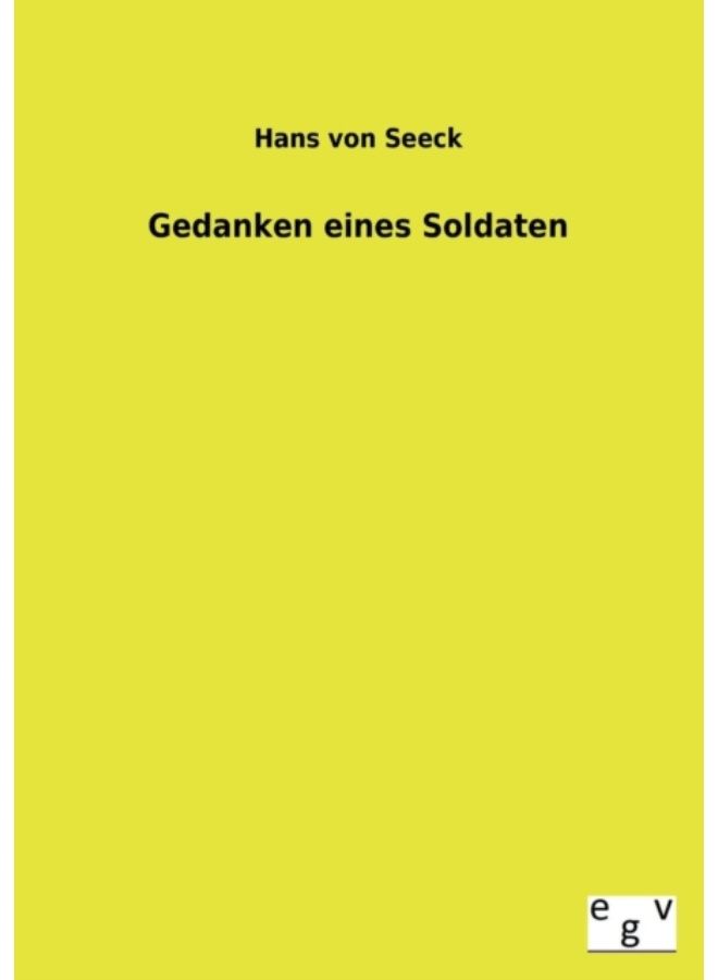 Gedanken Eines Soldaten - Paperback 