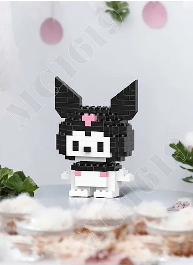 Huitich Kuromi-Themed Pixel Block Toy – DIY Building Set for Sanrio Fans  - Image 3