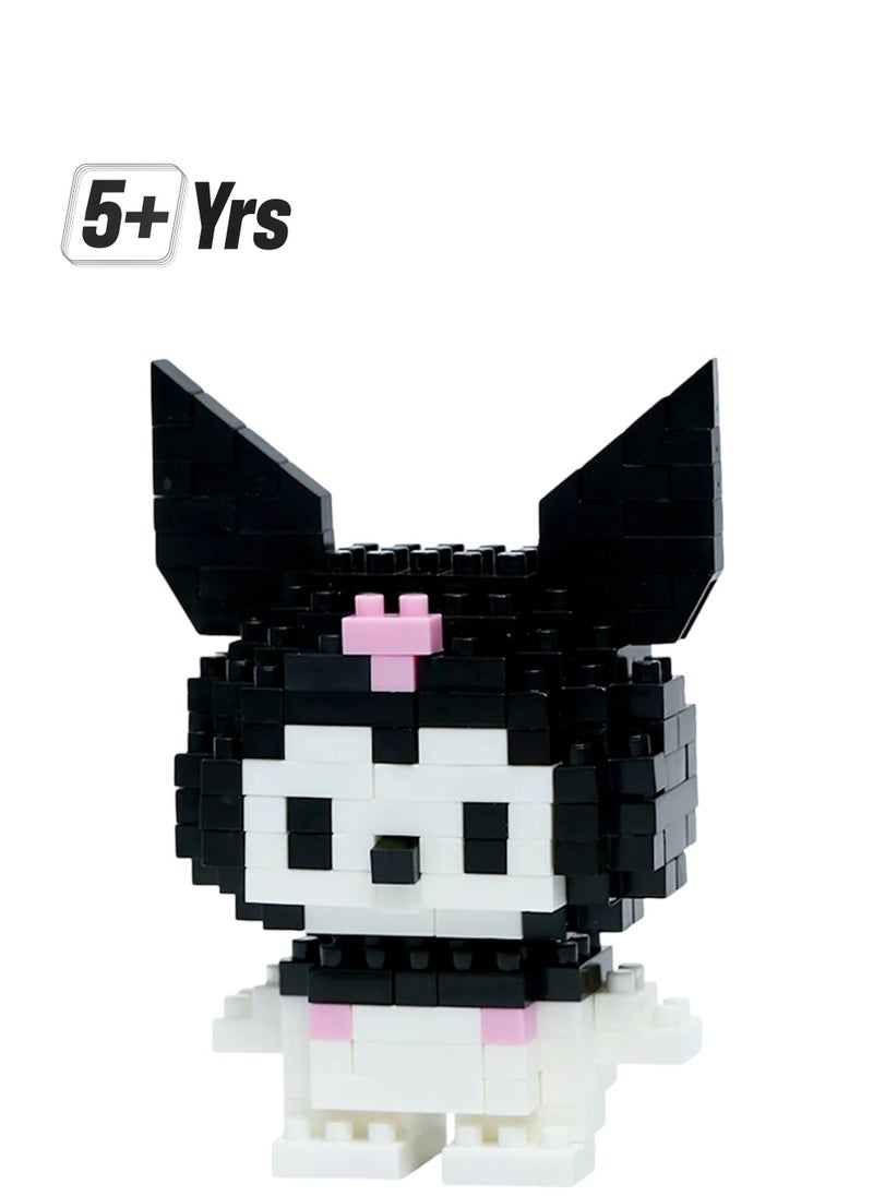 Huitich Kuromi-Themed Pixel Block Toy – DIY Building Set for Sanrio Fans  - Image 1