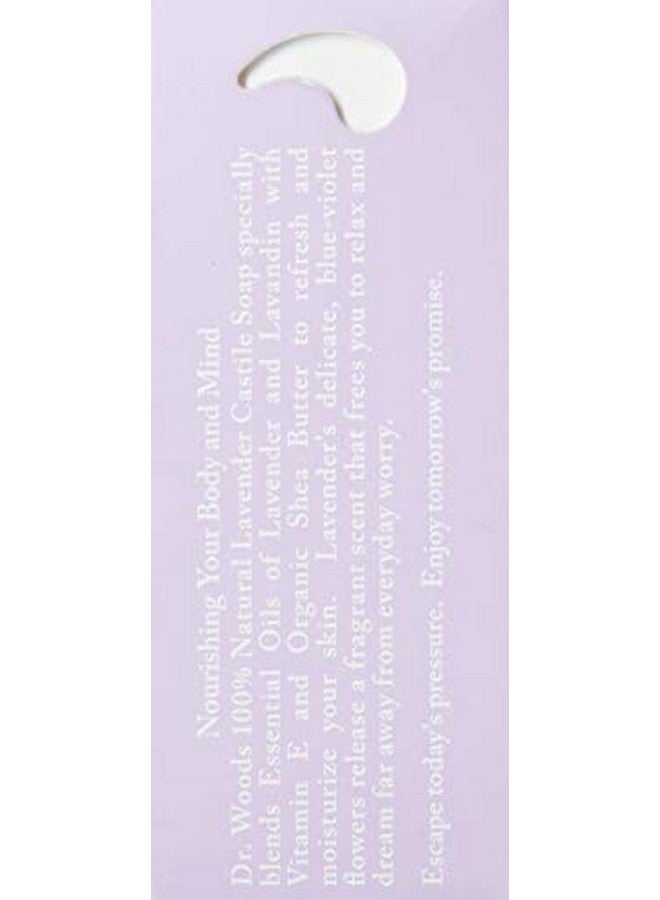 Dr. Woods Exfoliating Lavender Bar Soap With Organic Shea Butter 5.25 Oz…  - Image 5