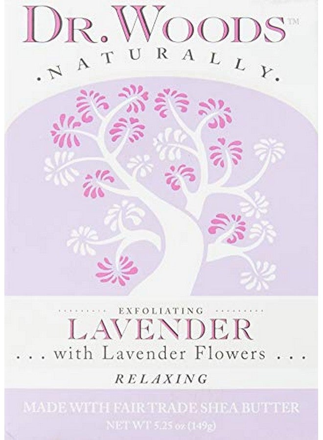 Dr. Woods Exfoliating Lavender Bar Soap With Organic Shea Butter 5.25 Oz…  - Image 2