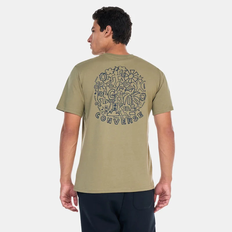 CONVERSE Men's Festival Stamp Art T-Shirt