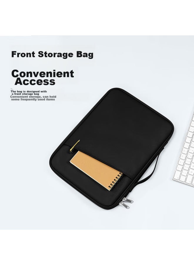 Jplayer Tablet Storage Case, 11-inch غطاء واقي ضد الصدمات، حافظة داخلية محمولة باليد، مناسبة لـ Ipad Pro/huawei Matepad/lenovo Xiaoxin Pad/xiaomi Pro 5, Black - Image 5