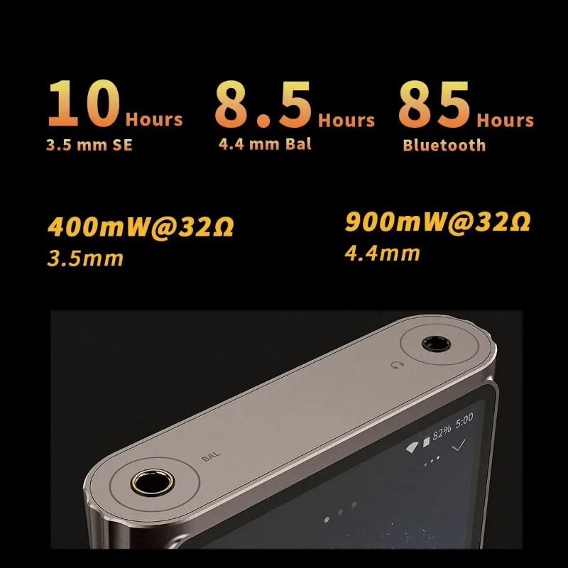 M7 Shanling M7 Portable Hi-Fi Audio Player, Android 10, High-Resolution Music Player, Blue - Image 5
