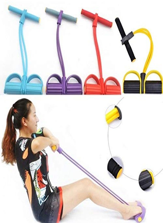 DR Mall Flexible Rubber Pull String Resistance Band Exercise Rope for Reducing Your Waistline and Burn Off Extra Calories - Image 3