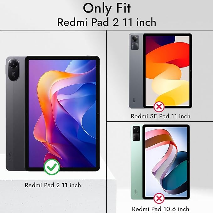 ProElite حماية شاشة زجاجية مقواة لجهاز Xiaomi Redmi Pad 2 بحجم 11 بوصة - Image 2