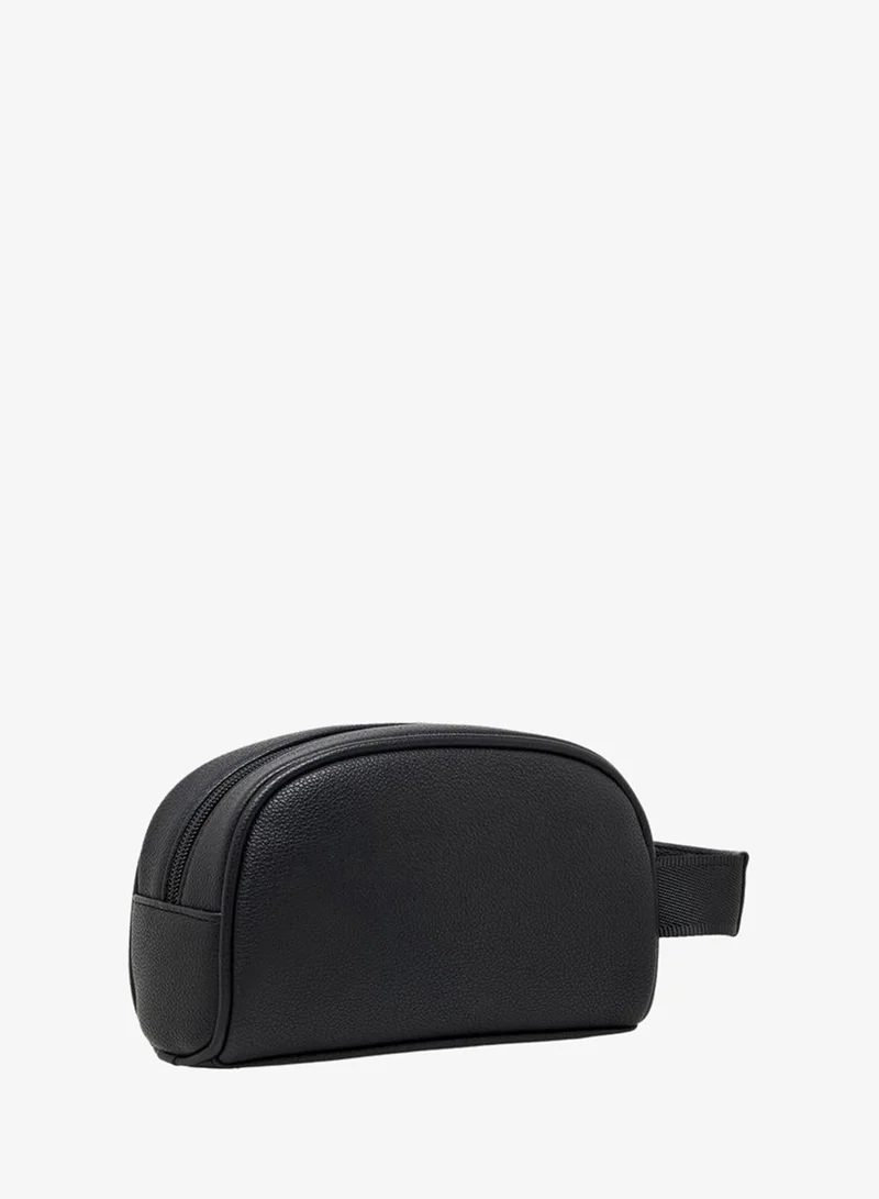Duchini Men Solid Wrist Strap Pouch