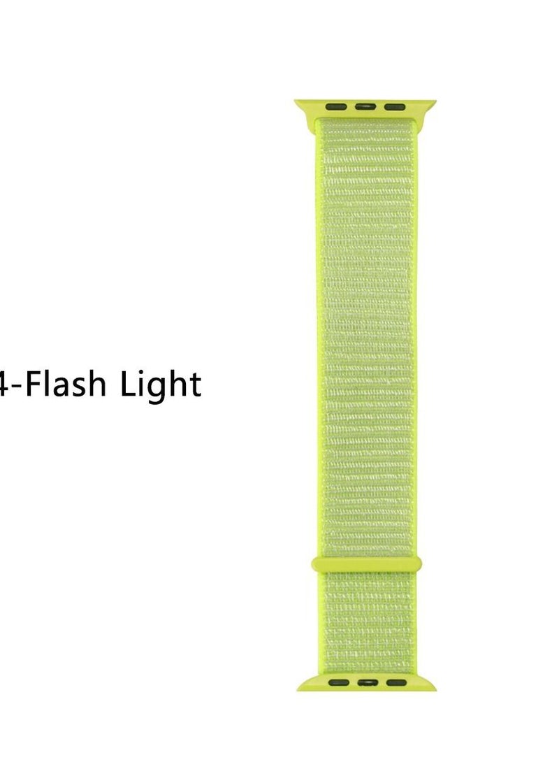 Nylon Sport Band for Apple Watch 41mm 40mm 38mm, Soft Replacement Strap for iWatch Series 7/6/ SE/ 5/4/3/2/29 - Image 2