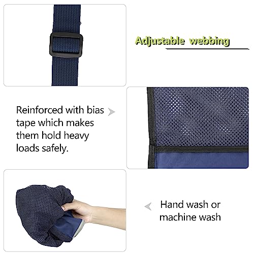 BeeGreen حقيبة ظهر شبكية قابلة للطي مع سحب للحبل للسباحة للشاطئ وحمام السباحة والرياضة - Image 4