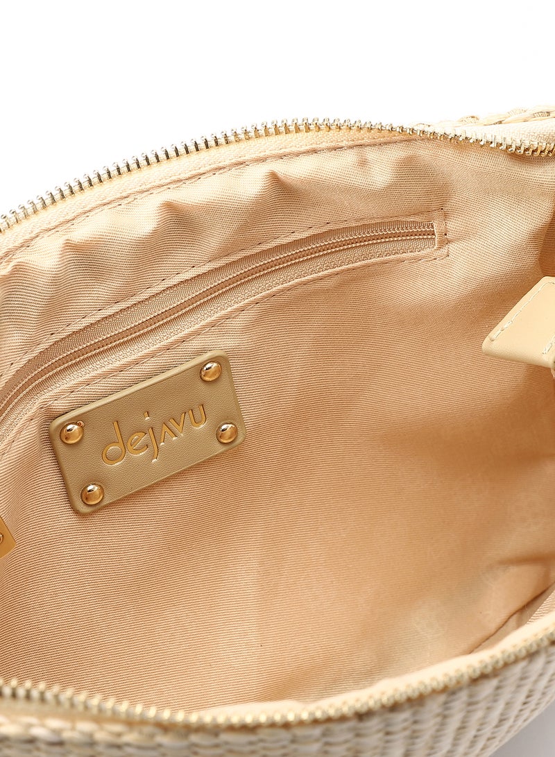 Dejavu Women's Crossbody Bag-LID-DJTX-027-Natural - Image 4