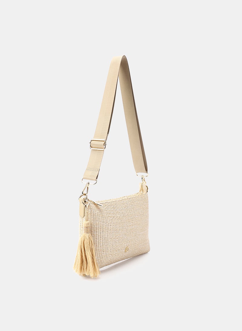 Dejavu Women's Crossbody Bag-LID-DJTX-027-Natural - Image 2