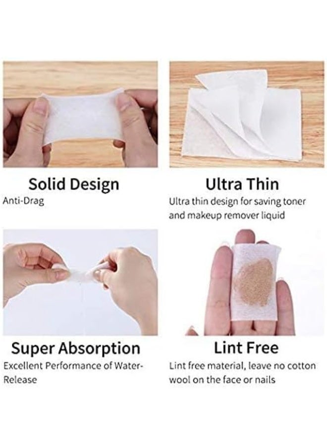 Soft Gauze Cotton Pads for Makeup Removal & Skincare – 222 Premium Non-Woven Pads for Gentle Cleansing & Silky Soft Touch - Image 4