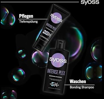 Syoss Intense Plex Bonding Shampoo Professional action for severely damaged hair 440 ml PACK OF 1 - Image 5