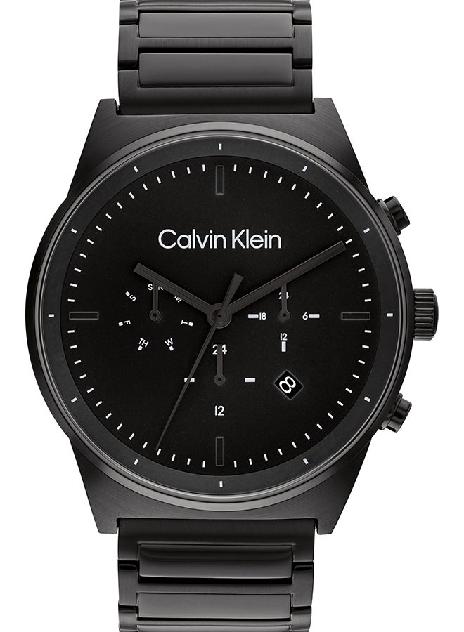 CALVIN KLEIN Men's Analog Round Shape Stainless Steel Wrist Watch 25200295 - 44 Mm - Image 1