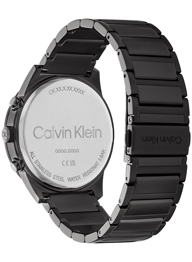 CALVIN KLEIN Men's Analog Round Shape Stainless Steel Wrist Watch 25200295 - 44 Mm - Image 3