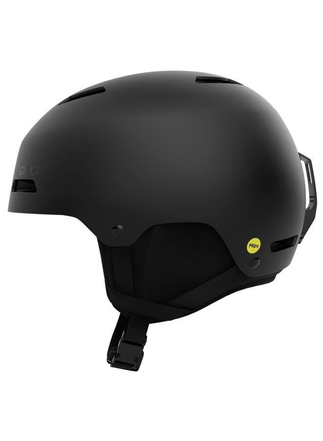 GIRO Ledge MIPS Snow Helmet/Goggle Combo - (Combo) Matte Black - Black Stacked - Size Small - Image 2