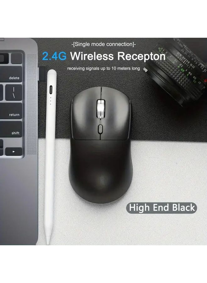 Black Wireless Gaming Mouse 2.4GHz Ergonomic Optical with USB Receiver for PC Laptop - Image 3