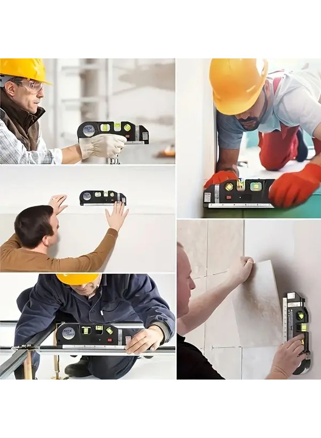 Professional Grade Silvery Infrared Laser Level With Tripod Green Beam Projector - Image 3