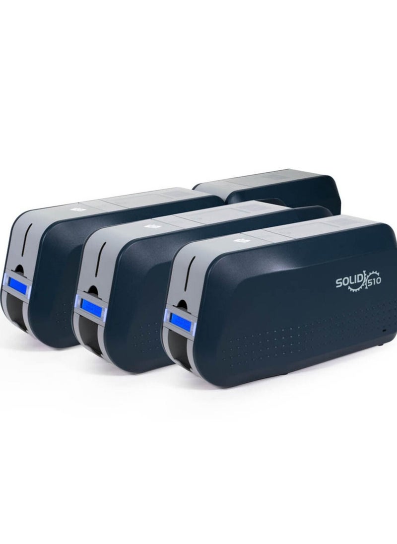 IDP SOLID - 510 Double Sided ID Card Printer Low Cost Security with UV Printing Max 22 sec card - Image 1