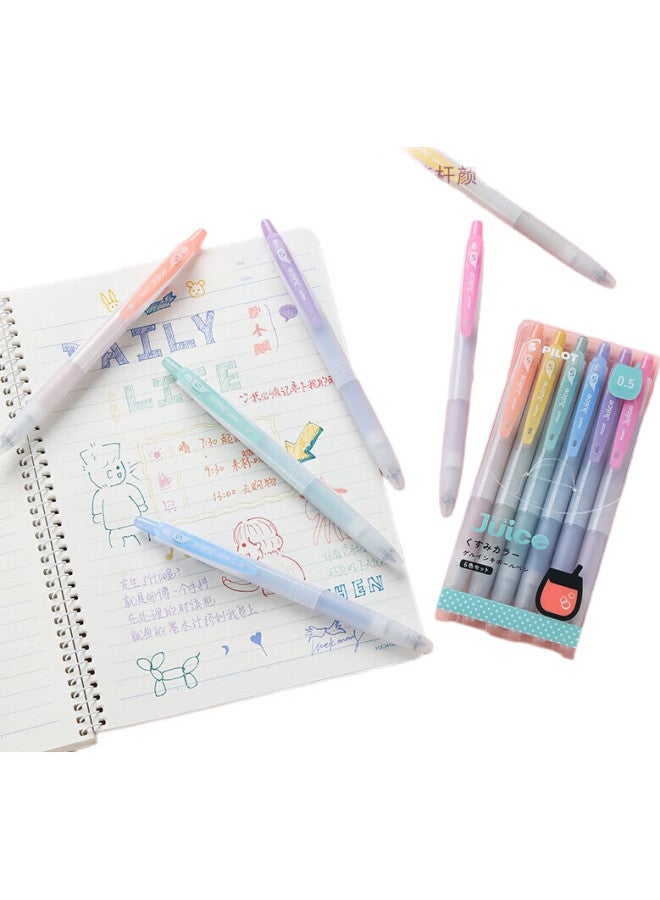 Pilot Juice Gel Pen, Colorful Neutral Pen, 0.5Mm, Retractable, Stationery, Student Planner Pen, Aesthetically Pleasing, Lju-15 Light Elegant Purple - Image 3