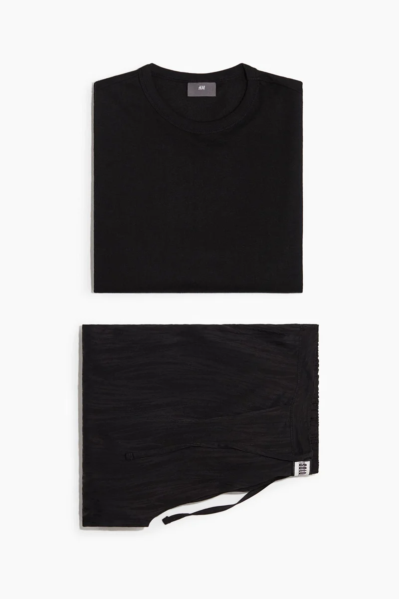 H&M  Relaxed Fit Pyjamas for Men | Best Price UAE