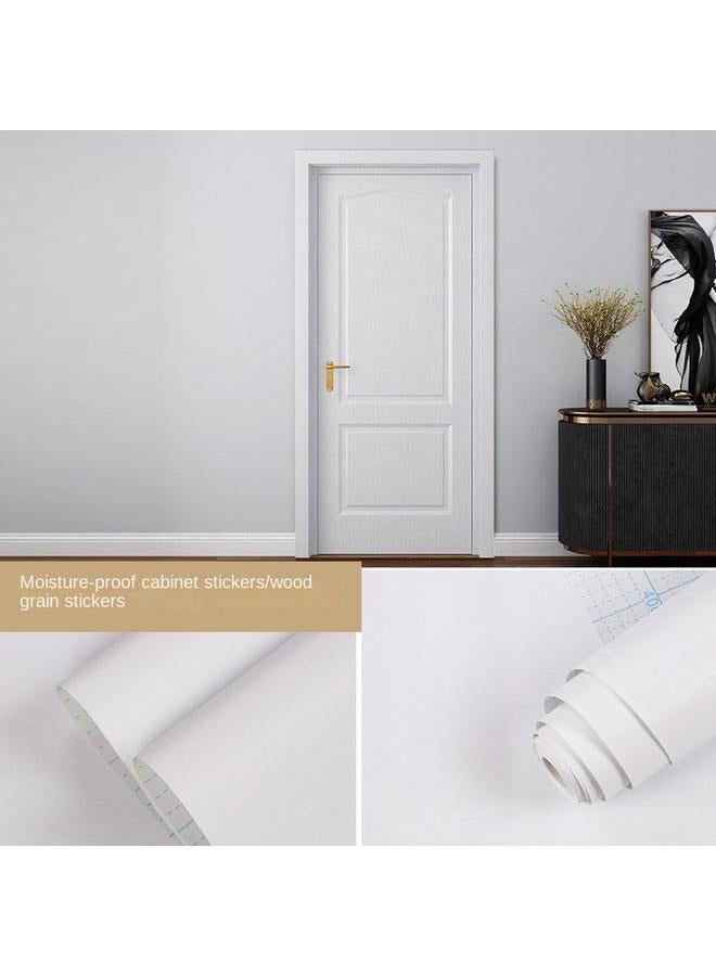 Bluejw Self-adhesive Wallpaper Moisture-proof Wood Grain Stickers Wardrobe Stickers Bedroom Desktop Wooden Door Stickers Old Furniture Stickers Wallpaper Wholesale - Image 2