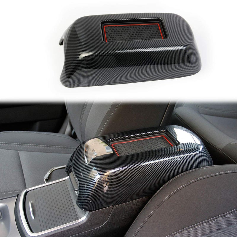 crosselec Center Console Organizer Armrest Box Cover trim with Storage slot for Dodge Charger 20112021Chrysler 300 20152021