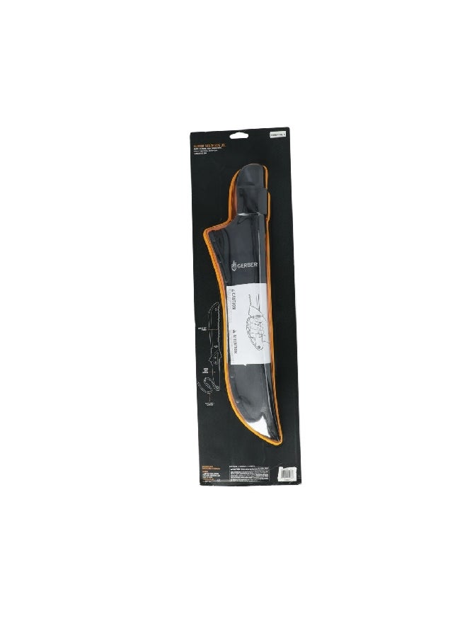 Gerber Carbon Steel Fixed-Blade Machete Gator Black 18.5 Inch 7299142/31-000759  - Image 2