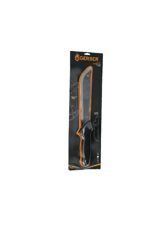Gerber Carbon Steel Fixed-Blade Machete Gator Black 18.5 Inch 7299142/31-000759  - Image 1