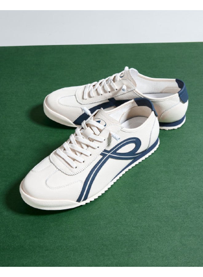 AOKANG Men's Genuine Leather German Training Shoes 2026 Spring New Casual Sneakers Outdoor Leisure Shoes Versatile Men's Single Shoes - Image 1