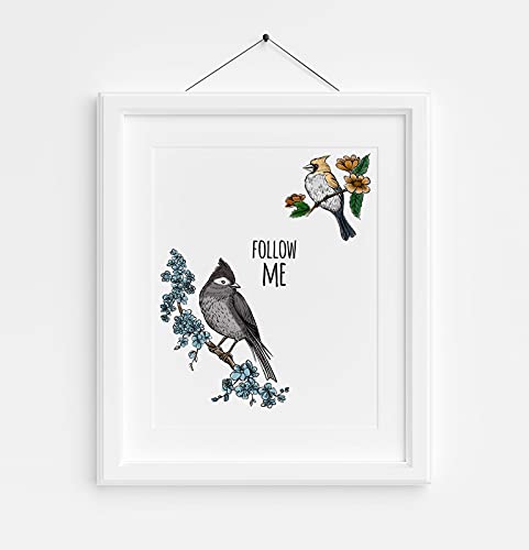 Threetols Birds Flowers Birthday Clear Stamps for Card Making Scrapbooking and Words Transparent Stamps Silicone Stamps Photo Album Decor Decoration and DIY Scrapbooking - Image 5