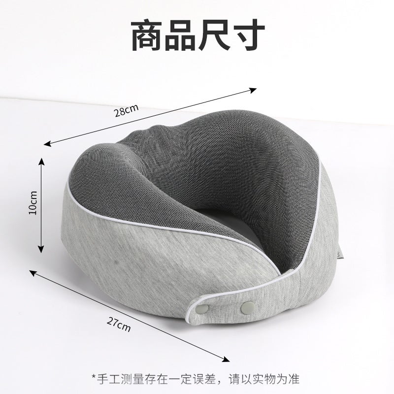 U-Shaped Pillow Memory Foam Storage Slow Rebound Travel Pillow Nap Pillow Aircraft Neck Pillow Portable Neck Pillow U-Shaped Pillow - Image 5
