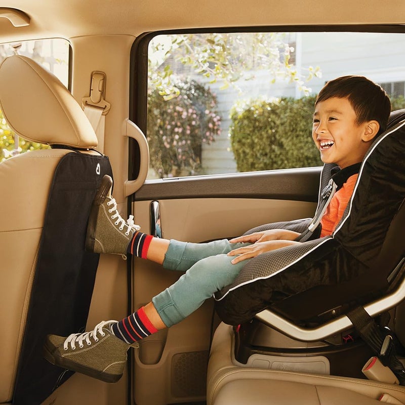 Munchkin غطاء مقعد السيارة للأطفال من مانشكن - حصائر حماية فاخرة - لون أسود - عبوة من 2 - Image 5