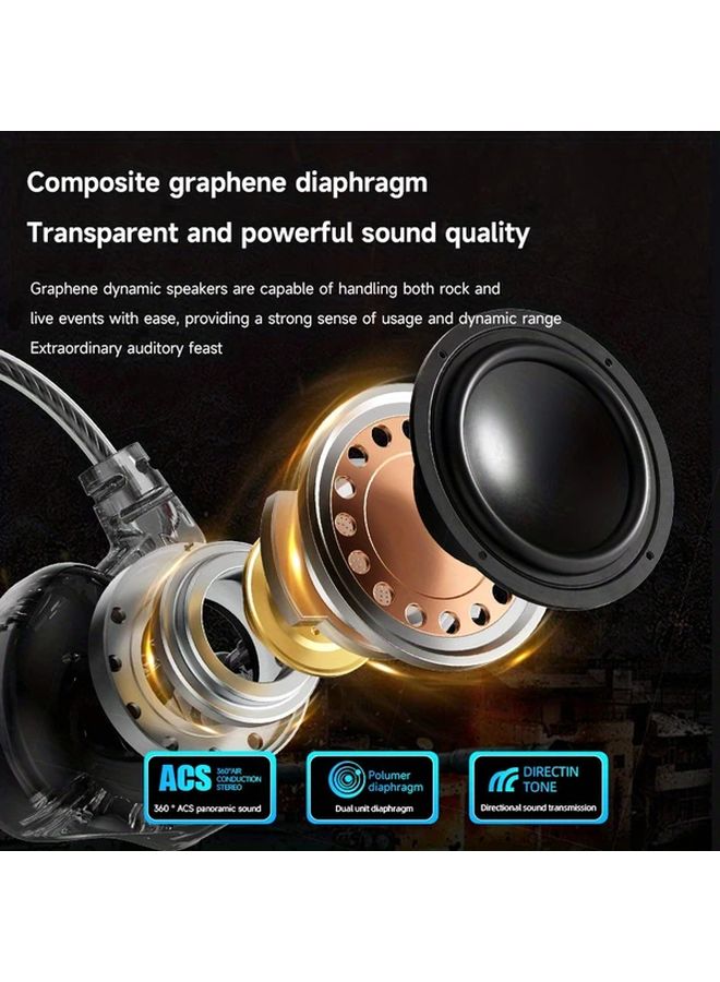 سماعات أذن سلكية من النوع C فضية مع صوت HiFi وتقليل الضوضاء للهواتف الذكية - Image 5