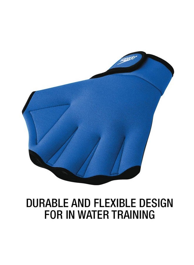 speedo Unisex Adult Swim Training Fitness Aquatic Gloves Royal Medium Us - Image 3