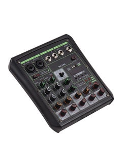 6 Channel Audio Mixer 48V Phantom Power OTG Mixing Console USB MP3 player with Recording BT Sound Console
