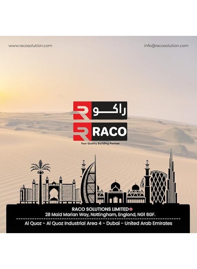 راكو واقي رذاذ المرحاض من راكو - شاشة مضادة للرذاذ للحمامات، تقلل من الرذاذ، تحسن النظافة، ملائمة لجميع المراحيض التجارية، متينة وسهلة التركيب (قطعة واحدة) - Image 5