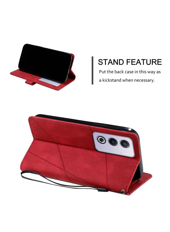 اس-توب جراب لهاتف OPPO A80 / A3 Pro مصنوع من الجلد المرن - Image 4