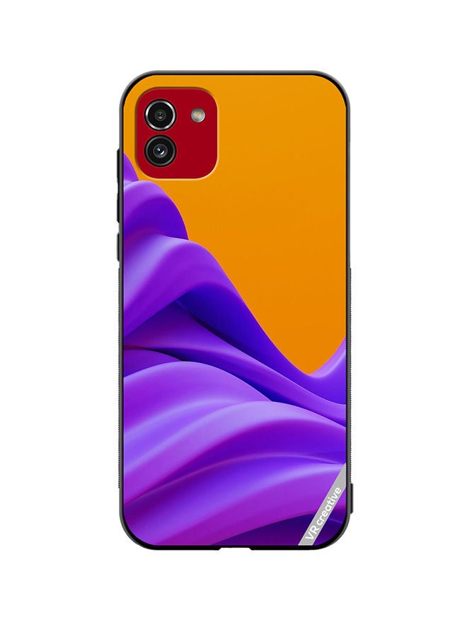 VR CREATIVE Protective Case Cover For Samsung Galaxy A03 Abstract Multicolor Design - Image 1