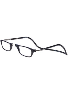 Magnetic Reading Glasses (Long Temples) Computer Readers Replaceable Lens Original Long (Ml Black 2.50 Magnification)