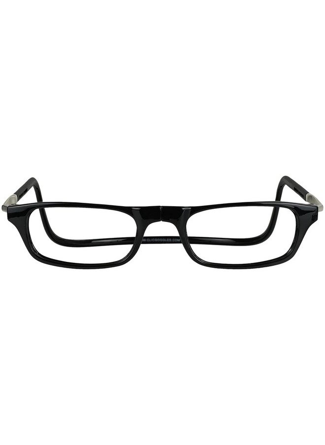 clic - Magnetic Reading Glasses (Long Temples) Computer Readers Replaceable Lens Original Long (Ml Black 2.50 Magnification) - Image 1