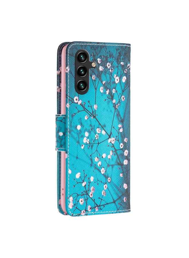 اس-توب جراب هاتف جلدي بنمط رسم ملون لهاتف Samsung Galaxy A16 - Image 4