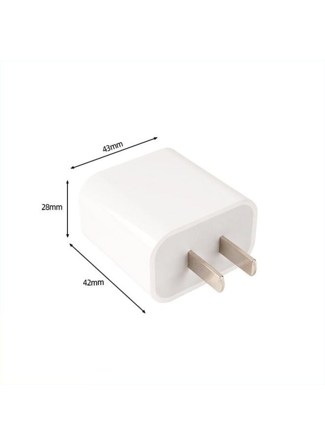 Generic - Suitable For Apple Charger 20W Pd Fast Charging Line Set IPhone Charging Line Data Line Charging Head 3C Certification-Color:PD12W Standard 20W Single Head ] - Image 1